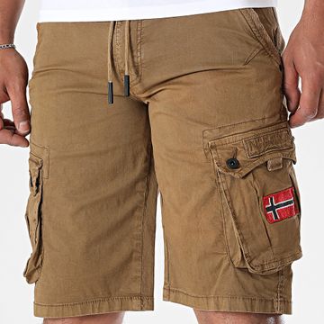 Geographical Norway - 317 Pantaloncini Cargo marroni