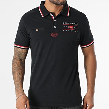 Geographical Norway - Polo a maniche corte 864 Nero