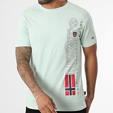 Geographical Norway - Maglietta 767 Verde chiaro