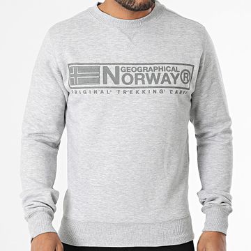 Geographical Norway - Gantoine - Felpa con girocollo - Grigio erica