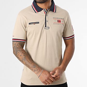 Geographical Norway - Polo a maniche corte 869 Beige