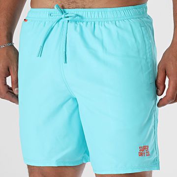 Superdry - Pantaloncini da bagno Essential 16 M3010256A Azzurro