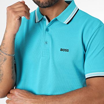 BOSS - Polo a maniche corte Paddy 50469055 Blu chiaro