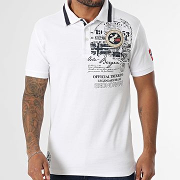 Geographical Norway - Polo a manica corta Karuen Bianco