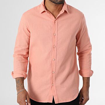 KZR - Camicia a maniche lunghe 052 Corallo