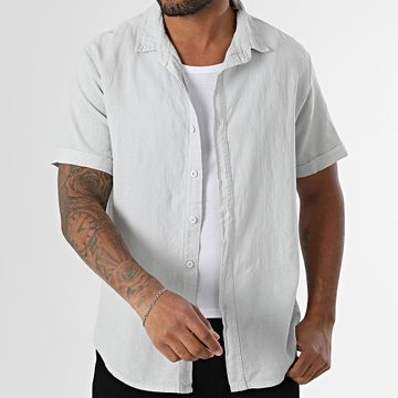 KZR - Camicia a maniche corte 054 Grigio chiaro