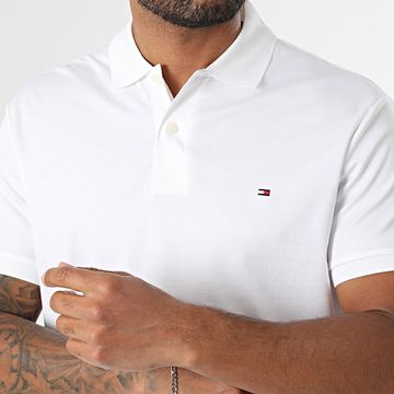 Tommy Hilfiger - Polo a maniche corte Liquid Cotton Essential 5585 Bianco