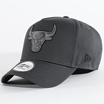 New Era - Cappello Efram Chicago Bulls con contorno tonale 60667449 Grigio antracite