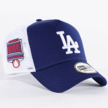 New Era - LA Dodgers Trucker Side Patch Cap 60667443 Blu Reale Bianco