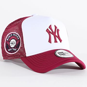 New Era - NY Yankees World Series Trucker Cap 60667460 Bianco Bordeaux