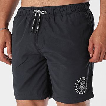 Anthill - Pantaloncini da bagno piccoli AAA Nero Bianco