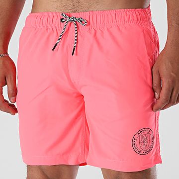 Anthill - Pantaloncini da bagno piccoli AAA Rosa Fluo Nero