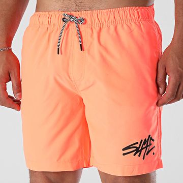 Sale Môme Paris - Pantaloncini da bagno SLME Arancione Fluo Nero