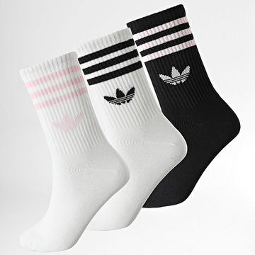 Adidas Originals - 3 paia di calzini JV7405 bianco nero