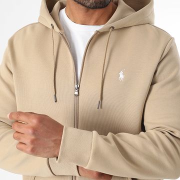 Polo Ralph Lauren - Original Player Beige Felpa con zip e cappuccio