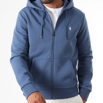Polo Ralph Lauren - Original Player Felpa con zip e cappuccio Blu Indaco