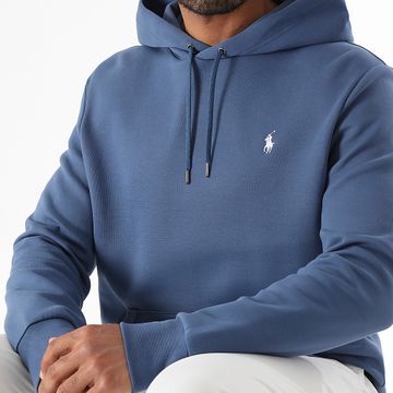 Polo Ralph Lauren - Felpa con cappuccio Original Player Blu Indaco