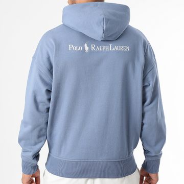 Polo Ralph Lauren - Felpa con cappuccio Original Player Blu Indaco