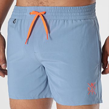Watts - Pantaloncini da bagno Coolz Blu Grigio