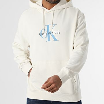 Calvin Klein - 282G Felpa con cappuccio beige chiaro