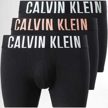 Calvin Klein - Set di 3 boxer neri NB3609A