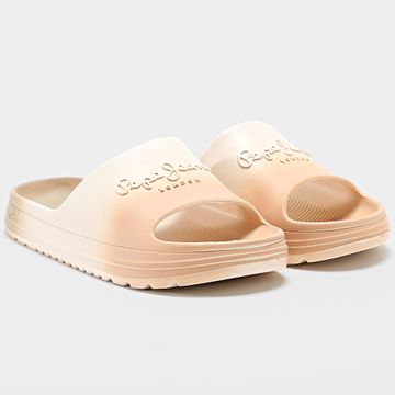 Pepe Jeans - Spiaggia Slidecol Donna PLS70166 Beige Salmone Undergrad