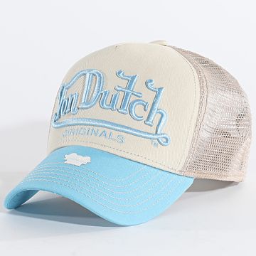 Von Dutch - Riverside Trucker Cap 7030888 Beige Azzurro