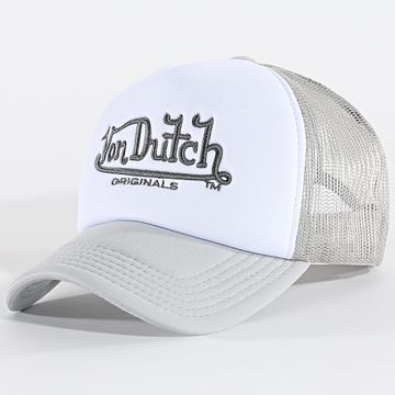 Von Dutch - Cappello Trucker Atlanta 7030750 Grigio Bianco