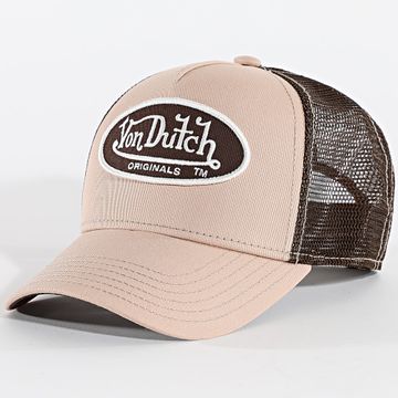 Von Dutch - Boston Cappello Trucker 7030243 Beige Brown