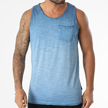 Blend - Canotta 20718256 Chiné Blue