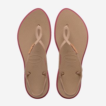 Havaianas - Infradito donna Luna Point Beige Bordeaux