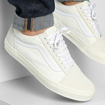 Vans - Scarpe da ginnastica Old Skool D5NWHT1 Mono Checkerboard White