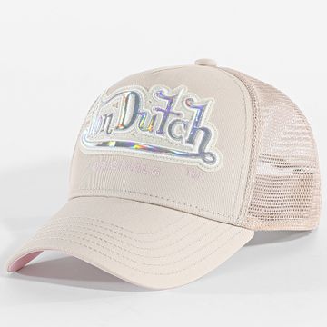 Von Dutch - Cappello trucker Memphis 7030886 Beige chiaro