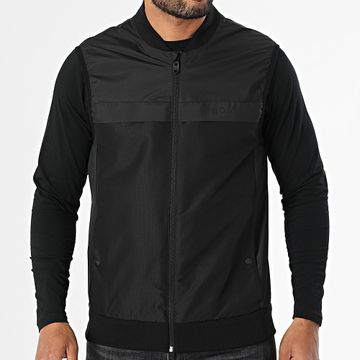 BOSS - Gridlyte Giacca senza maniche con zip 50541301 Nero