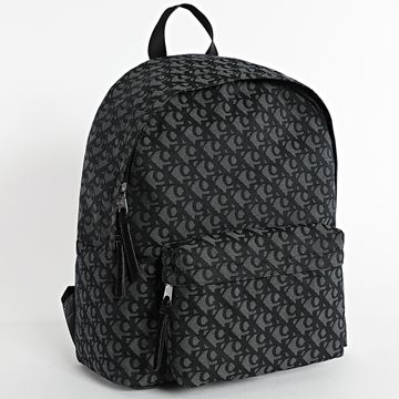Calvin Klein - Zaino destrutturato Monogram 3116 nero grigio carbone