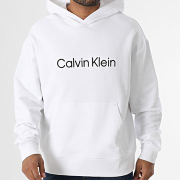 Calvin Klein - M231 Felpa con cappuccio bianca