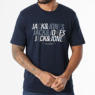Jack And Jones - Nuova maglietta Delvin Navy