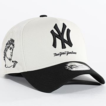 New Era - Mitica Eframe NY Yankees Cap 60667562 Beige Nero