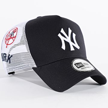 New Era - NY Yankees Multi Patch Trucker Cap 60667553 Navy Blue White