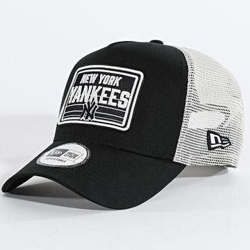New Era - MLB Trucker Cap NY Yankees Patch 60667680 Nero Beige
