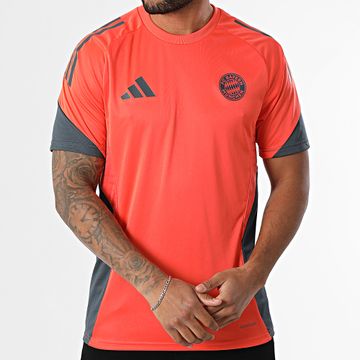 Adidas Sportswear - Maglia da calcio a bande FC Bayern JP1786 Arancione