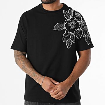 Classic Series - Tee Shirt Oversize G-9 Nero Floreale