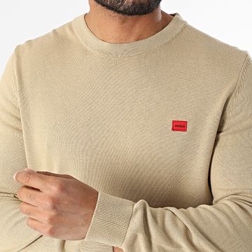 HUGO - Maglia San Cassius 50475083 Beige scuro