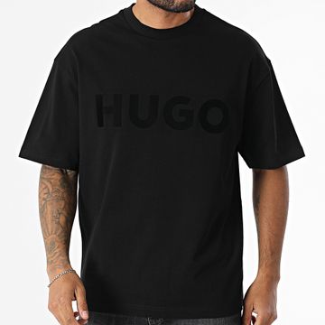 HUGO - Dinkee Maglietta oversize 50525765 Nero