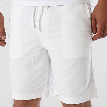 Jack And Jones - Pantaloncini Chino ibridi Jaiden Campaign Bianco