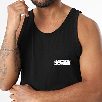Jack And Jones - Sago - Canotta a maniche corte con logo piccolo - Nero