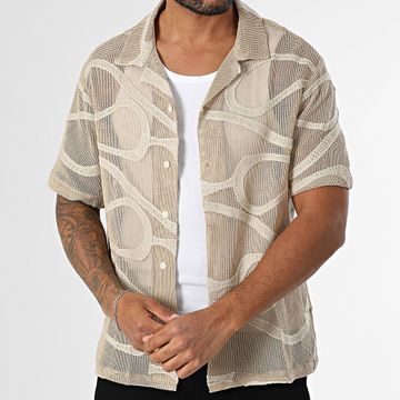 Uniplay - Camicia a maniche corte 853 Beige