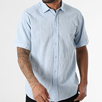 Armita - Camicia a maniche corte dal taglio regolare 853 Blu erica chiaro