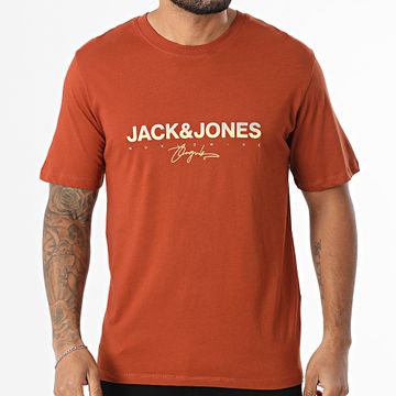 Jack And Jones - Canggue Tee Shirt Marrone