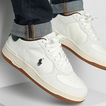 Polo Ralph Lauren - Sneakers Masters Court White Forest